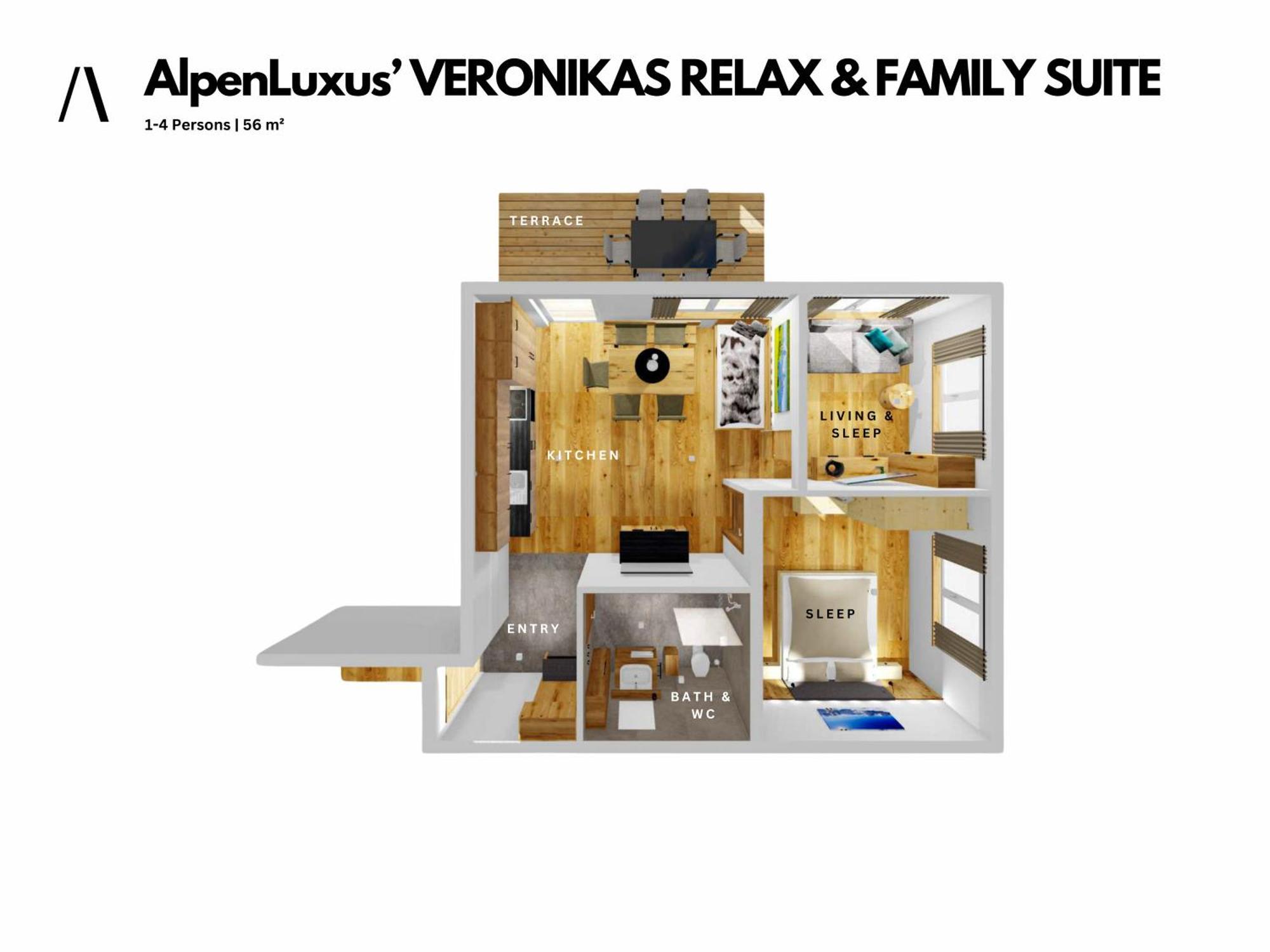 Alpenluxus Presents Veronikas Relax & Family - Sun Terrace And Car Park Apartment